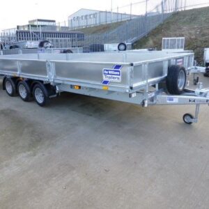 Ifor Williams LM208 3-akslet varehenger 3500kg