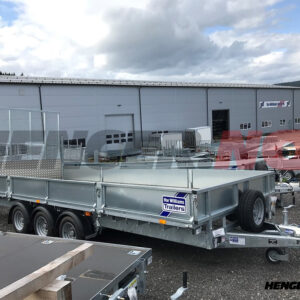 Ifor Williams LM126 varehenger 3-akslet 3500kg