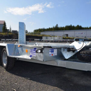 Ifor Williams GH146 3-akslet Bruer 145cm LED 3500 kg