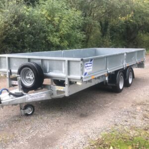Ifor Williams LM166 varehenger 3-akslet 3500kg