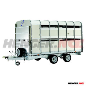 Ifor Williams DP120 12*6 1 etasje livdyrhenger