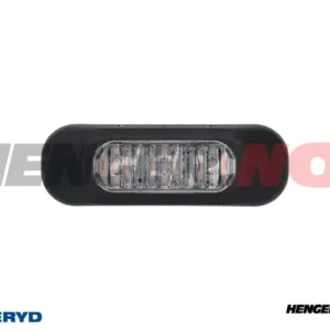 LED Varsellys 12-36V, 84,2x28,2x19mm, Gul, inkl. 0,25m Kabel