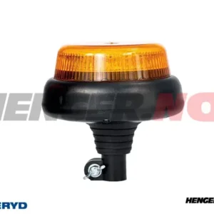 LED Varsellys, gul, med forlengerarm, elektrisk PLUG-IN hurtigkobling (DIN 14620)