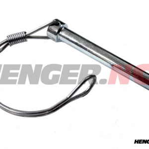 Hengslepinne Ø12mm med fjær for hengle 1002671 og 1002670