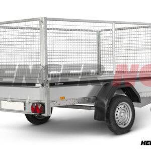 Grindsett 1530x2580x800mm, for Brenderup 2260W med rampe