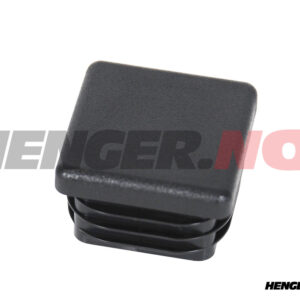 Plastpropp Sort, 30x30mm