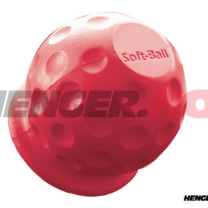 Tilhengerkule beskytter rød soft ball