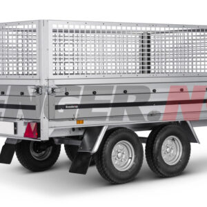 Grindsett 1420x2500x500mm. Med løse ben, komplet til Brenderup 3250S fra 2018 >