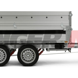 Ekstrakarmer i Aluminium 1690x3090x35mm til baktipper BT4310s