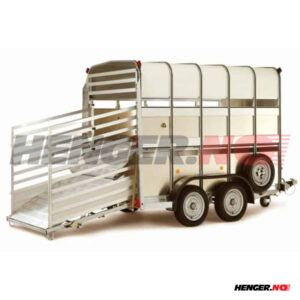 Ifor Williams TA510G 10x7 1. etg livdyrhenger