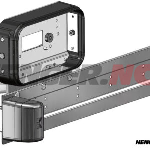 Lampehus med skiltplate Venstre, LED skiltlys og LED markeringslys,