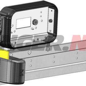 Lampehus med skiltplate Venstre, LED skiltlys og LED markeringslys,