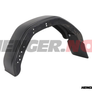 Skjerm 220mm høyre, med skvettlapp, med hull, for serie 3000