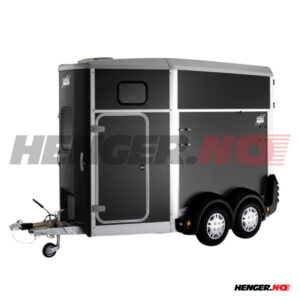 Ifor Williams HB511 hestehenger m. salrom og rampe/dør SORT