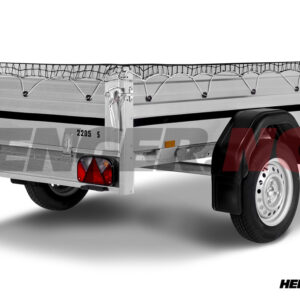 Lastenett Svart 1510x2670mm, fleksibelt nett med elastisk yttertråd. til  4260,BT4260 og Bravo 260