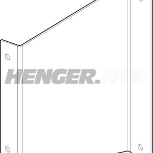 Skjermbrakett 130mm for 4260 og 4310