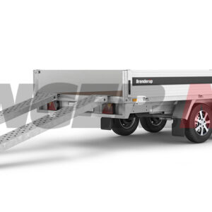 Kjørerampe stål 300x2500mm, 1 stk max vekt 1400kg. For Serie-5000 og 3-veis-tipper