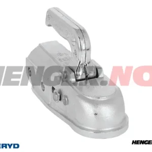 Kulekobling 3500kg, Ø60,5mm rør, horisontell hullbilde