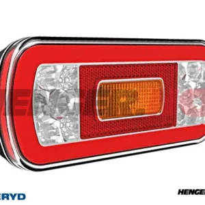 LED Baklys Høyre og Venstre 220x100x50,5 refleks, skiltbelysning, tåkelys bajonettilkobling 5-pol