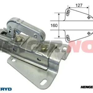 Kulekobling 750 Kg ALKO AK75 V-trekk med plate