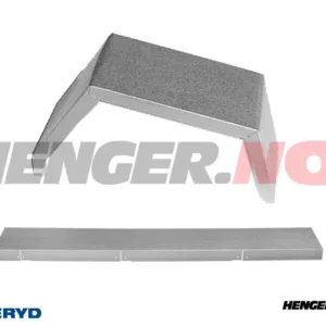 Skjerm stål til 13" hjul Universal bredde=210mm
