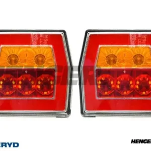 LED Baklys SCANDI-122 Høyre og Venstre 99,5x93x39,5; 12-24V Bajonettilslutning (2-pack)