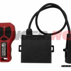 Fjernbetjening Thor Winch 12V/24V, til Thor Winch Plug-And-Play, med 4-pol stik, vantett IP67
