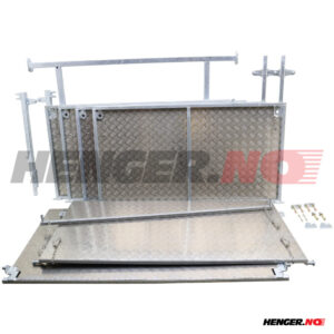 Ekstra karmsett ALU Ifor Williams TT3017