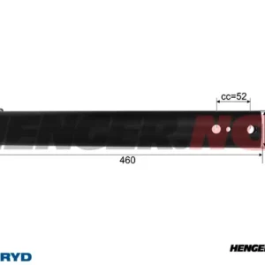 Dragrør Knott KFG/KR/KRV35; Ø 60mm