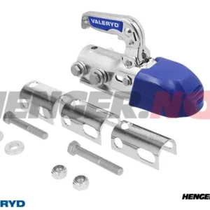 Kulekobling 2300 kg Uni Korset/horisontell hullbilde, Runt rør 35-40-45-50mm, CC=40/54mm