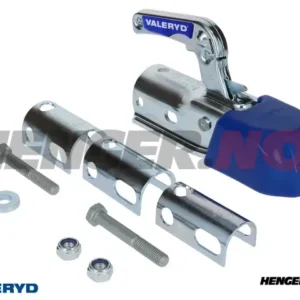 Kulekobling 1700 kg Uni Korset/horisontell hullbilde, Runt rør 35-40-45-50mm; CC=40/54mm