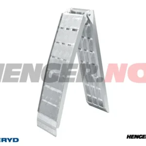 Kjørerampe aluminium 2260x305mm, foldbar: 1160x305mm, 680 Kg