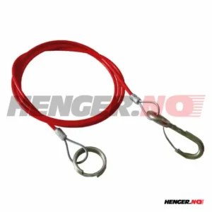 Sikkerhetswire med ring 1615mm
