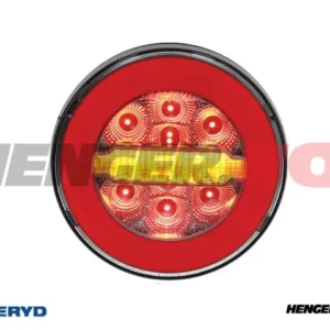 LED Baklys SCANDI-113 Høyre/Venstre Ø140x50,5mm Bajonettilslutning 5-polet