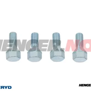 Hjulbolt M12x1,5 4-pack Universal. Gjengelengde 25mm. Tot. lengd 43mm. Verktøy 19mm