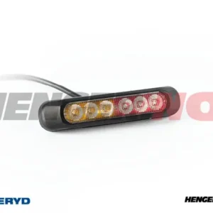 Universal LED-baklys Valeryd 3-funksjon Stopp/Posisjon/Blinklys,12/24 V, 1m kabel