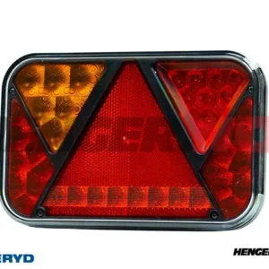 LED Baklys SCANDI-270 Venstre, 200x130x50 , 12V, Bajonettilslutning 5-pol