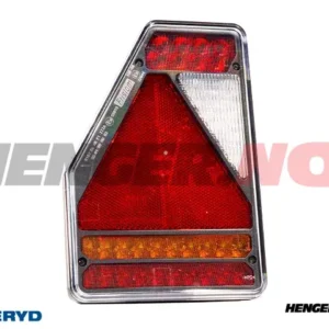 LED Baklys SCANDI-277 Venstre 210,6x146x49 12V, ink 1m kabel