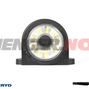 LED Posisjonslys WAS 89x60x78 hvit 200mm kabel