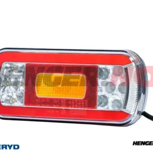 LED Baklys SCANDI-130 Venstre 220x100x50,5mm 12-24V inkl 1m Kabel