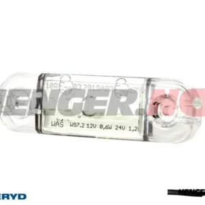 LED Posisjonslys WAS 83,8x24,2x10,4 hvit 230mm kabel