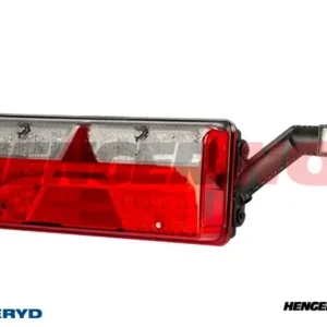 LED Baklys Aspöck Europoint III Høyre 400x153x88mm refleks, tåkelys, 7 polet. ASS2.1