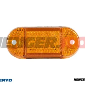 LED Sidemarkeringslykt Valeryd 65x28x18mm gul 12-36V inkl. 150mm kabel