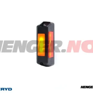 LED Sidemarkeringslykt WAS Høyre/Venstre 90x35,5x28 rød/hvit/gul 210mm kabel