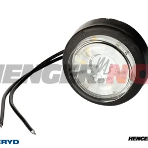 LED Posisjonslys WAS Ø60,6x26,4 hvit 220mm kabel