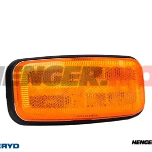 LED Sidemarkeringslykt Valeryd 125x60x24mm Gul 12-36V, Kategori 5-kabel