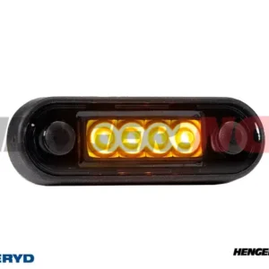 LED Sidemarkeringslykt Valeryd Arctic Night 84,2x27,7x12,8mm Gul 12-36V inkl. 150mm Kabel
