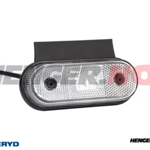 LED Posisjonslys Valeryd 120x67x18 hvit 12-30V med refleks inkl. 450mm kabel