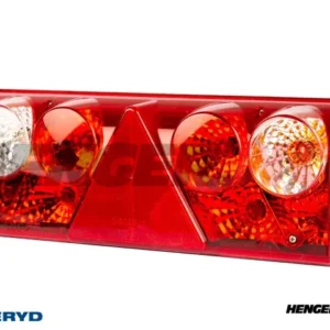 LED Baklys Aspöck Europoint II Høyre 426x154x85mm refleks, tåkelys, 7 leder. ASS2