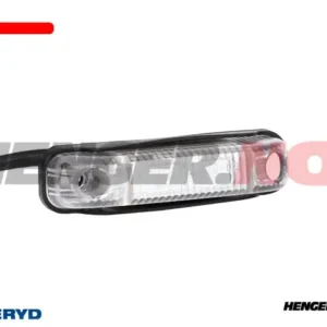 LED Posisjonslys Valeryd 80x18x23 rød 12-30V inkl. 450 mm kabel